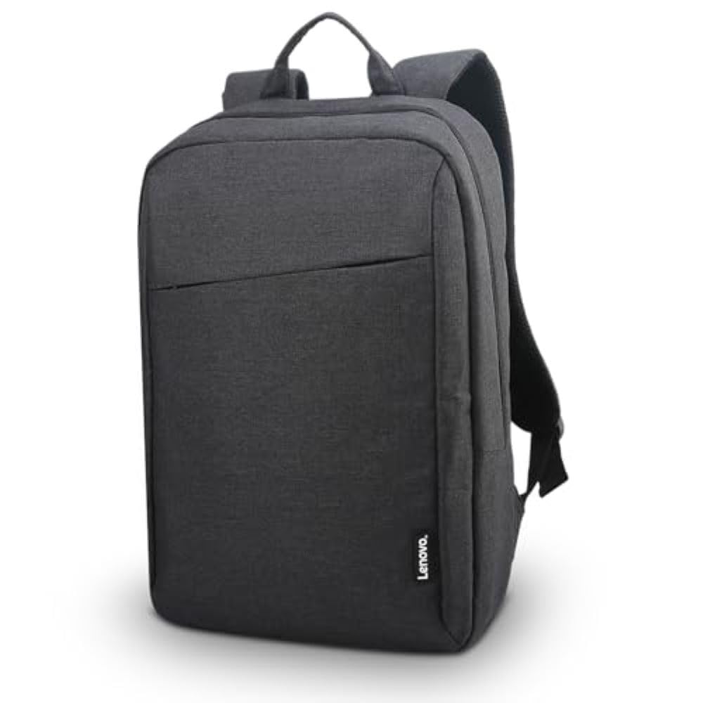Lenovo B210 Backpack for 15.6 Inch Laptops, Lightweight and Water Repellent Rucksack- Black