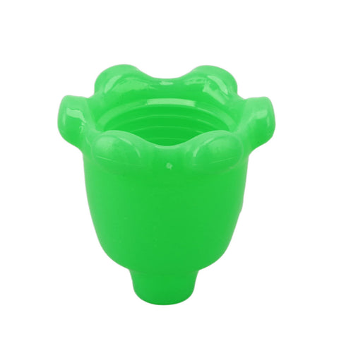 Sippy Cup Cap, Spill Proof Soft Silicone Octopus Shapped Straw Lids for Infants Toddlers Children(Green)