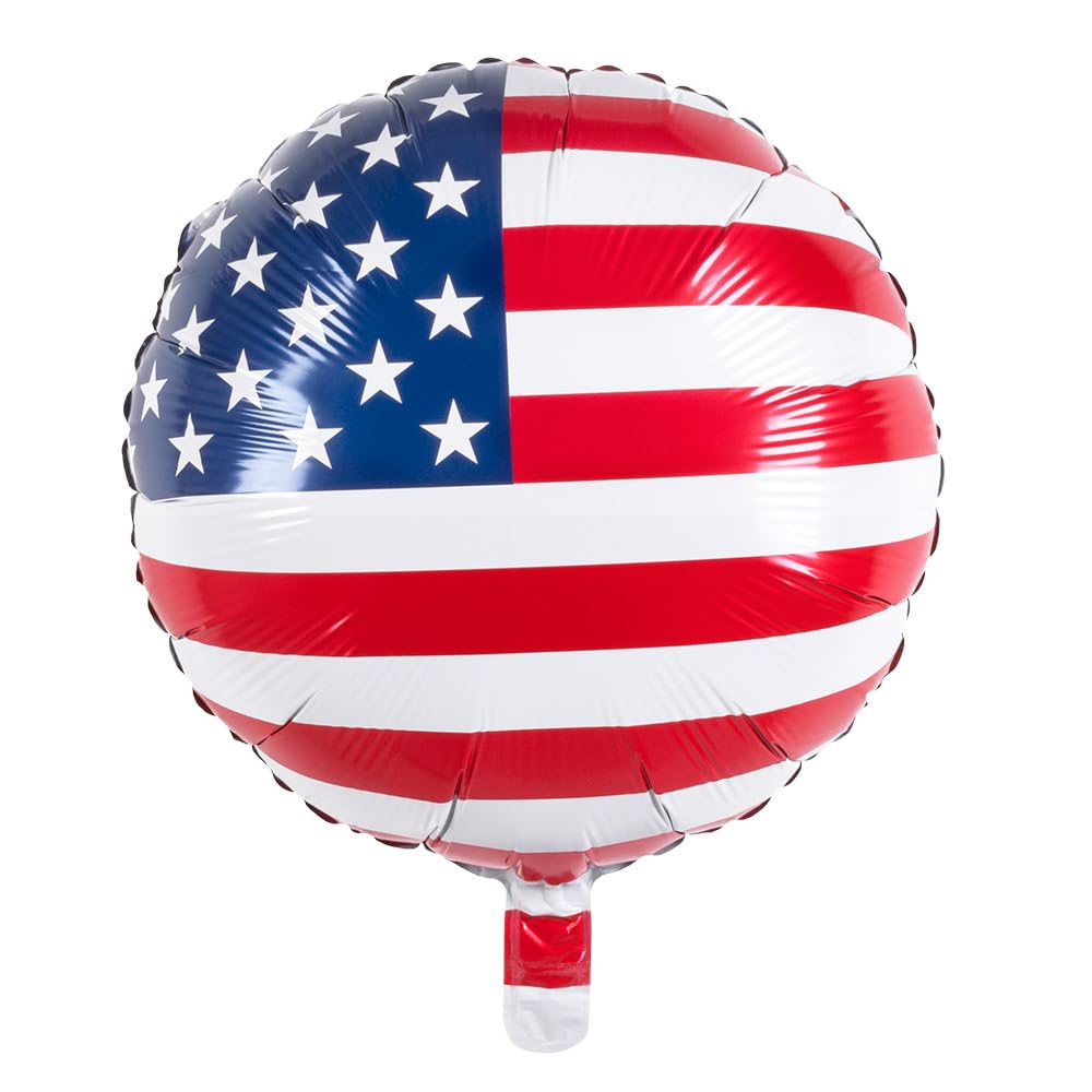 Boland 10204283 Foil Balloon USA, Multicoloured