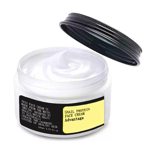 Fovcos Advanced Snail Mucin 92% Cream, Snail Cream Collagen Cream Moisturizing, Anti Age Firming Face Cream, Snail Mucin Repair Cream for All Skin Women Men