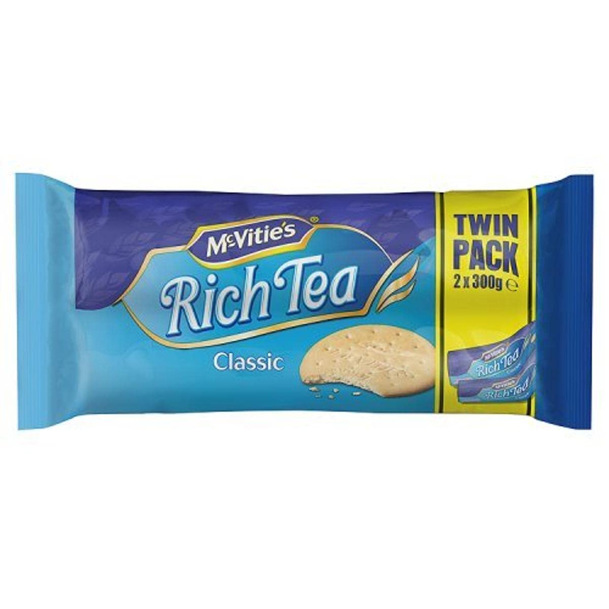 McVitie's Twin Pack Classic Rich Tea Biscuits, 600g