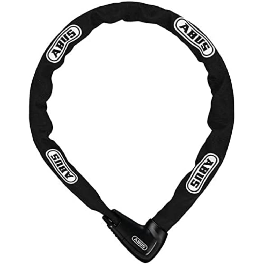 ABUS Steel-O-Chain 9809 chain lock - Hardened steel bicycle lock - ABUS security level 12 - 85 cm - Black