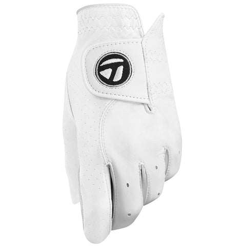TaylorMade Men's TP Golf Glove, White, Extra Large