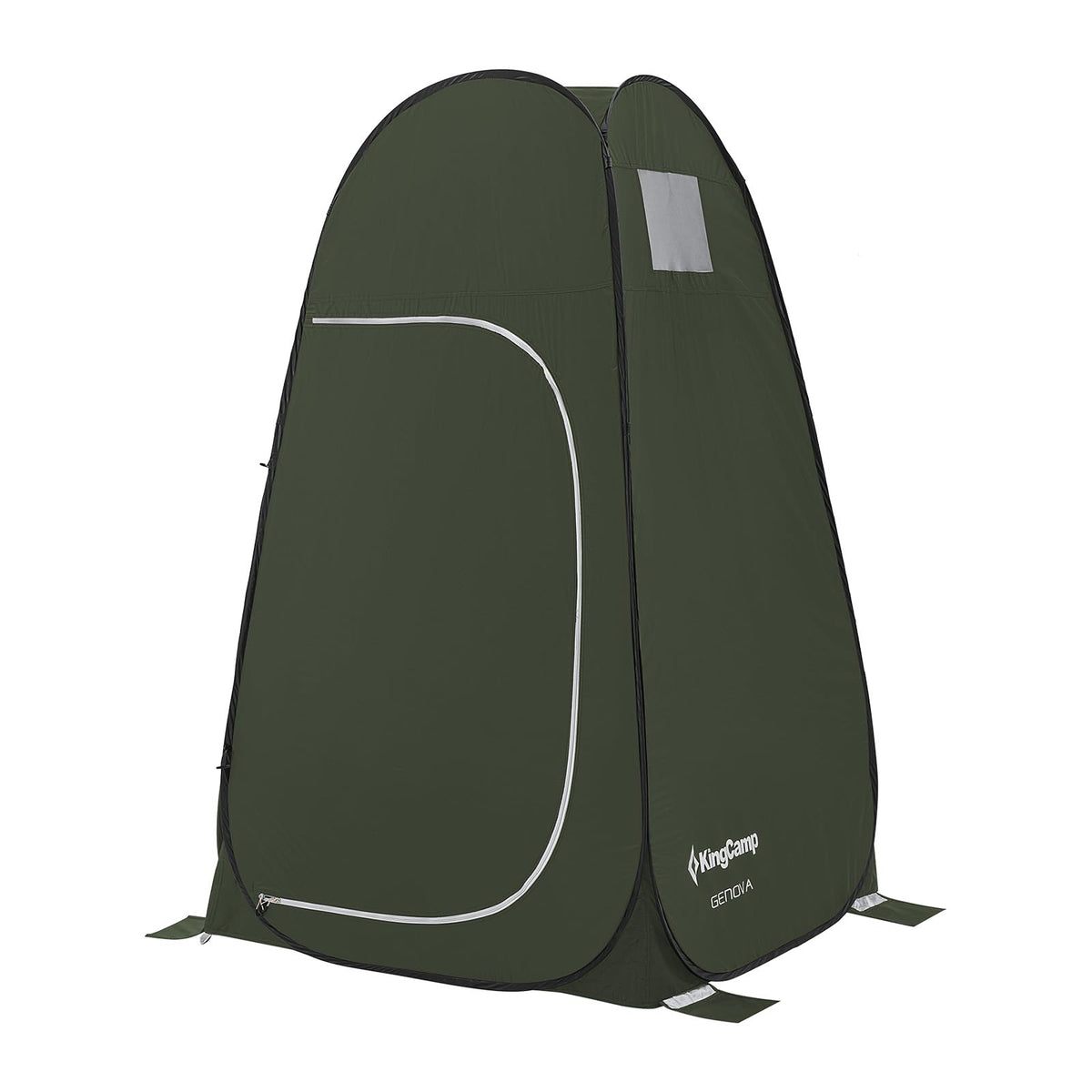 KingCamp Portable Shower Tents for Camping, Pop Up Privacy Tent Outdoor, Instant Bathroom Tent with Carry Bag, Water Resistant, Windproof Changing Tent, Beach, Camping, Hiking, RV, Green