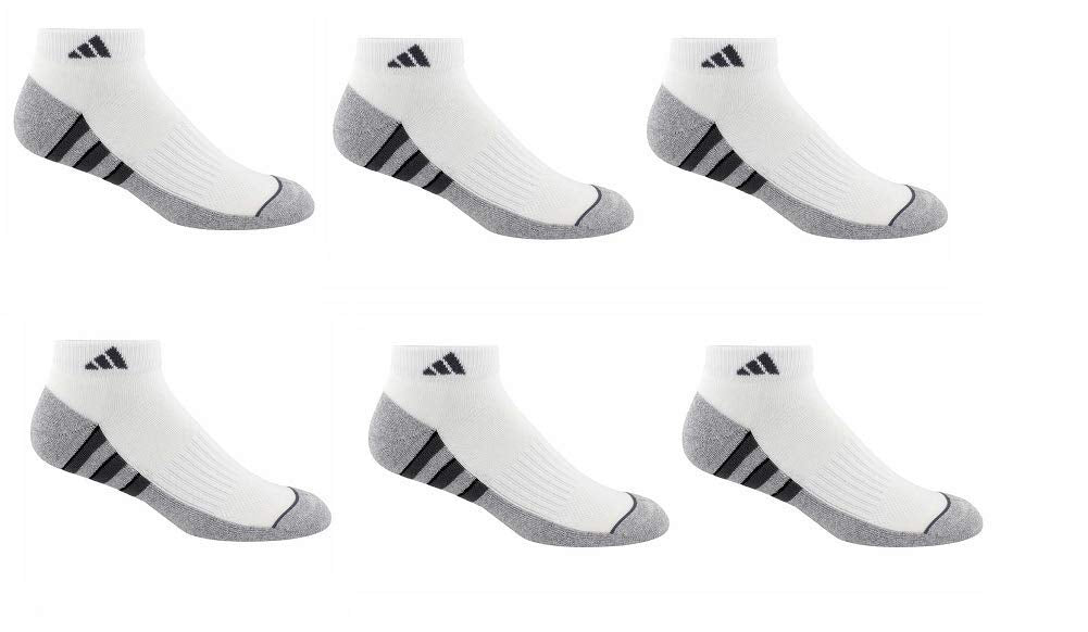 adidas Men's Climalite Low Cut Sock 6-pair