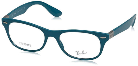 Ray-Ban RX7032-5436 Eyeglasses Oil Blue Frame 50mm w/Clear Demo Lens