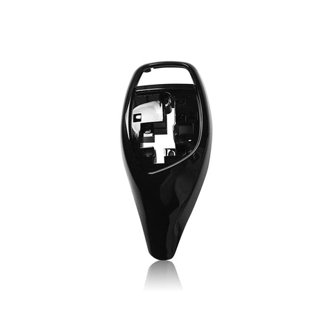 LIMBQS Black Gear Handle Cover for BMW F30 F15 F25 F20 F10 F32 F36, Gear Shift Lever Cover Gear Shift Knob for BMW 1 2 3 4 5 6 Series X3 X4 X5 X6 (A Style)