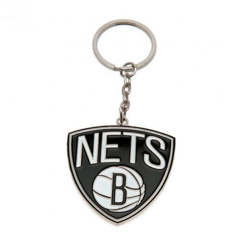 Gift Ideas - Official Brooklyn Nets Keyring - A Great Present For Basketball Fans