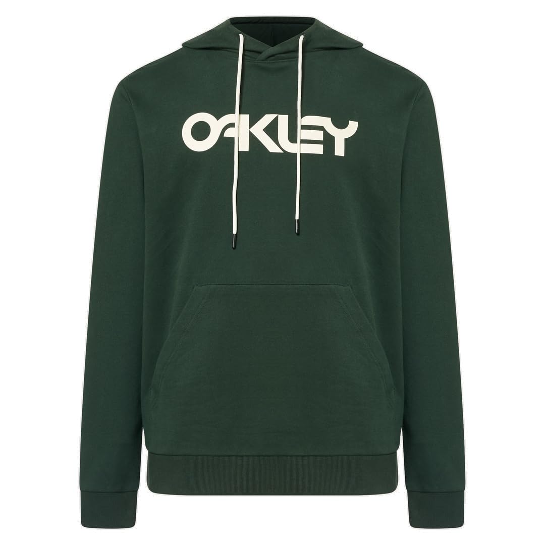 Oakley Men's B1b Pullover Hoodie 2.0, Hunter Green/Arctic White, L