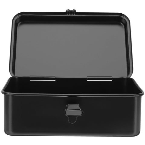 GANAZONO Metal ToolBox - Heavy Duty Portable Tool Box with Handle - Solid Metal Locking Latches - Scratch Resistant Finish Heavy Duty Tin Tool Box Small