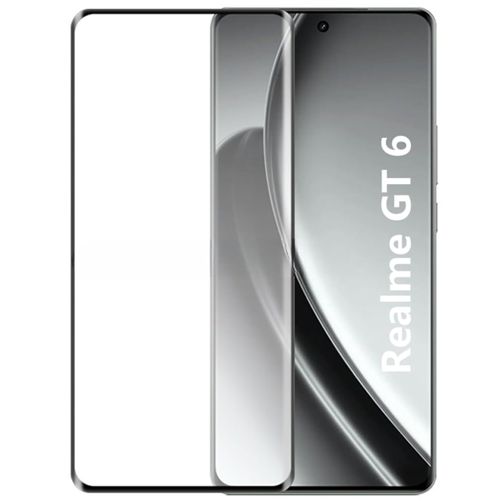Kepuch Screen Protector Compatible for Realme GT 6 - Tempered Glass 2 Pack