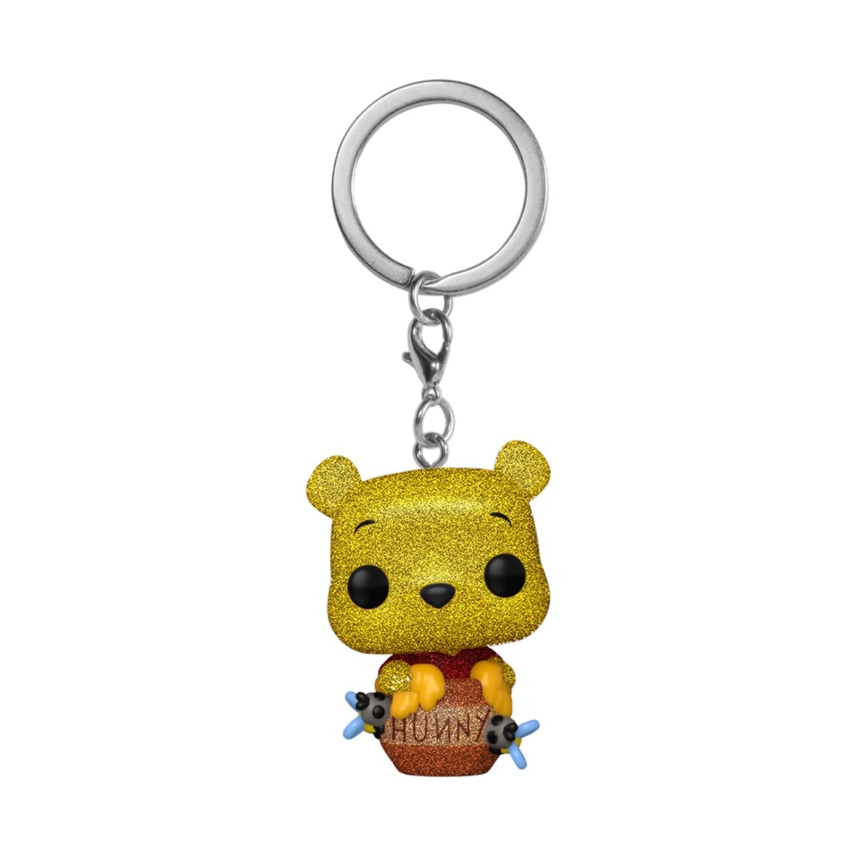 Funko POP! Keychain: Disney Winnie the Pooh - Diamond Glitter - Collectable Vinyl Mini Figure Novelty Keyring - Stocking Filler - Gift Idea - Official Merchandise - TV Fans - Minifigure