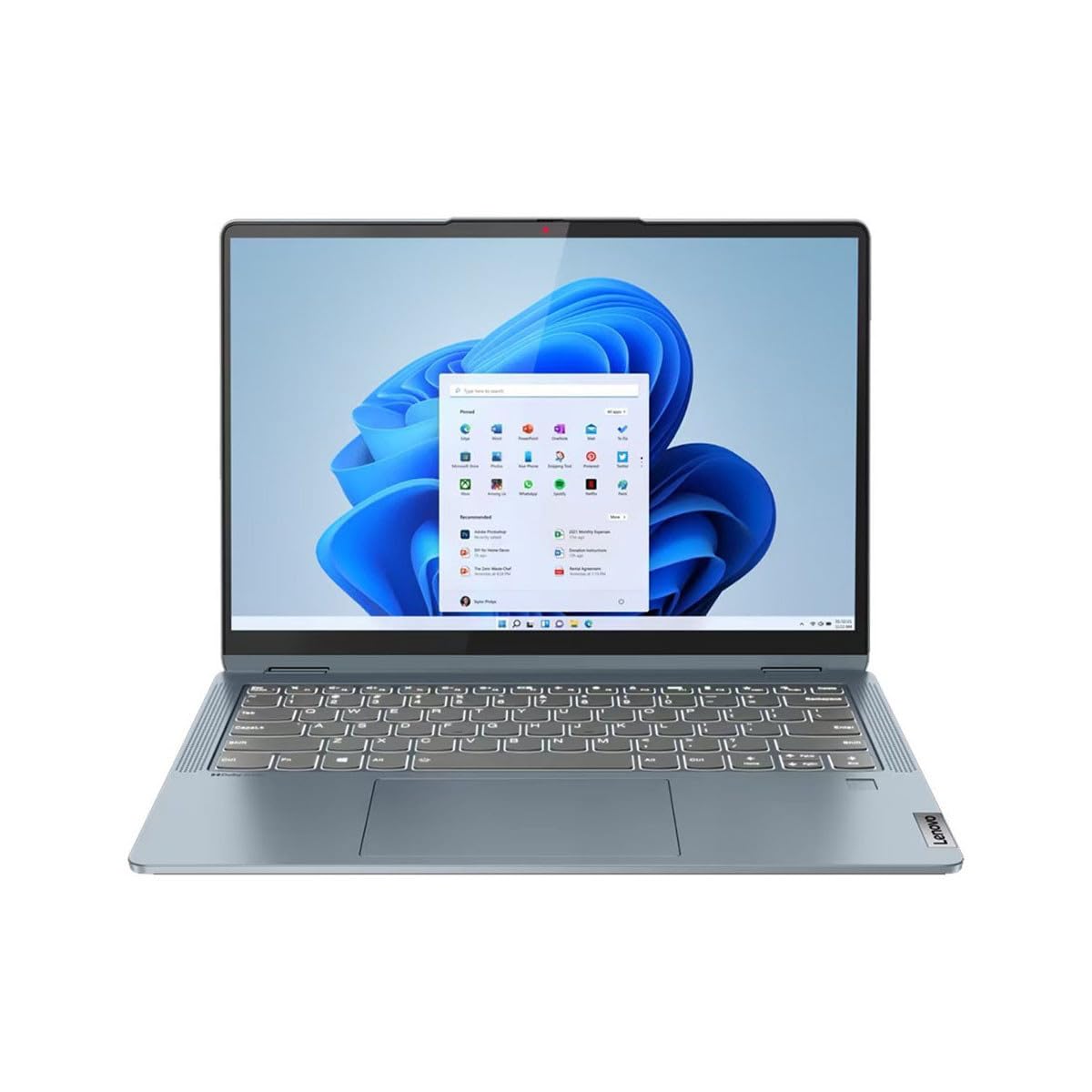 Lenovo Flex 7 14IRU8 14" 2.2K 2-In-1 Touchscreen Laptop, Intel Core Evo i7-1355U 1.7GHz, 16GB RAM, 1TB SSD, Windows 11 Home, Stone Blue