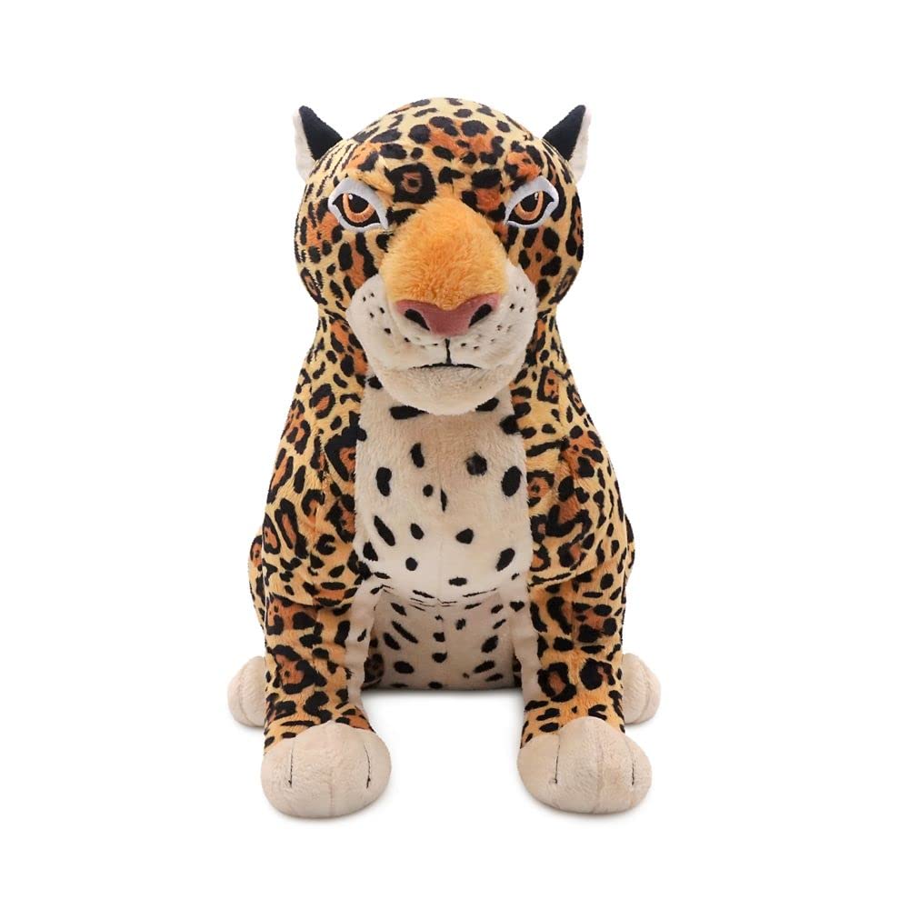 Disney Store Official Jaguar Medium Soft Toy for Kids, 14 inches, Cuddly Character with Fuzzy Texture and Embroidered Details, Soft Fur. Suitable for All Ages.