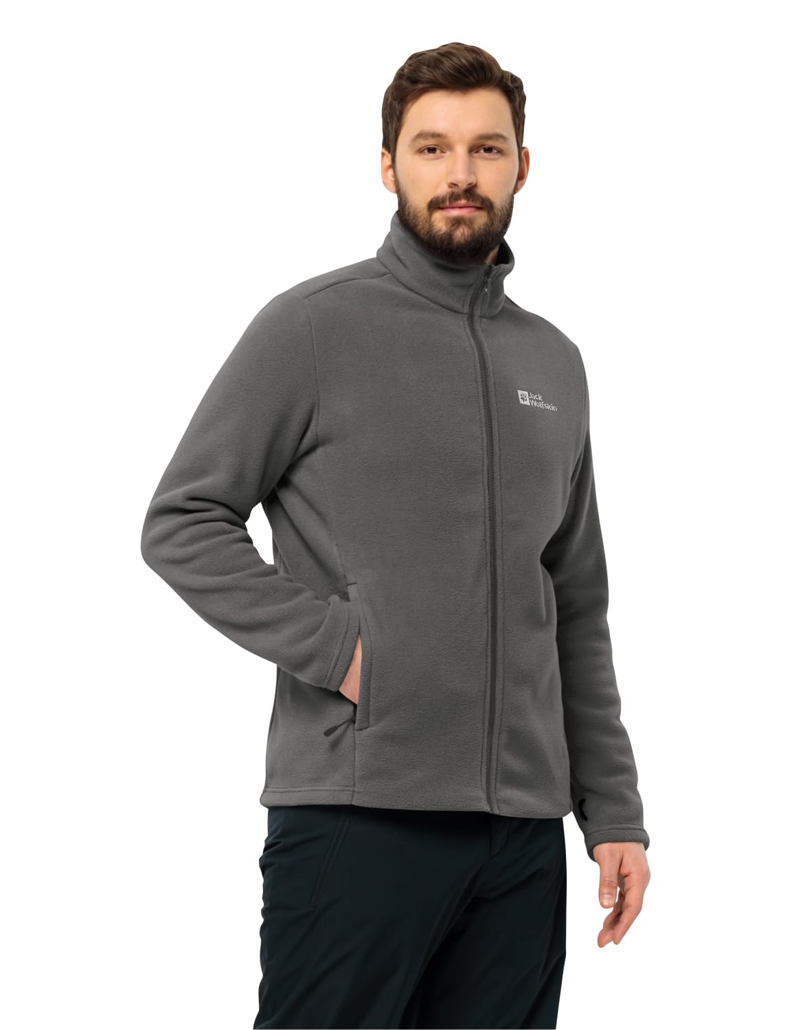 Jack Wolfskin Men's Winterstein Fz M Fleece jacket, slate, M