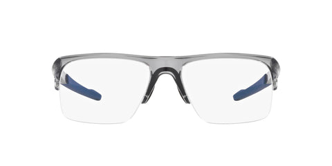 Oakley Men's Ox8061 Plazlink Rectangular Prescription Eyewear Frames, Grey Shadow/Demo Lens, 56 mm