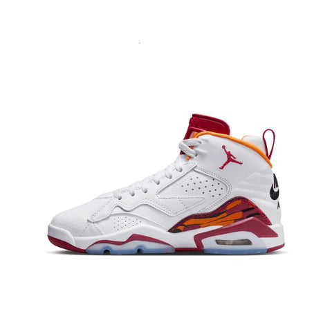 Jordan Big Kid's Jumpman MVP White/Cardinal Red (DZ5577 168) - 5.5