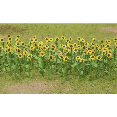 JTT Scenery Products Flowering Plants Series: Sunflowers, 1"