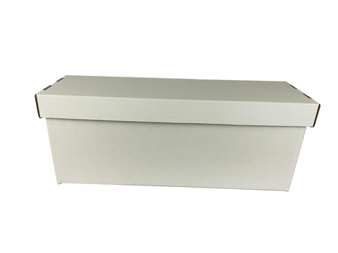(4) LONG Comic Storage Boxes - Holds 200-225 Comic Books - WHITE by Max Pro