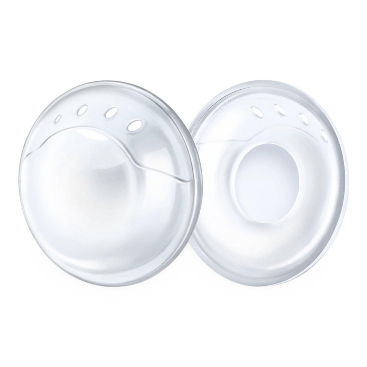 2 Pcs Soft Silicone Breast Shaped Breast Catcher