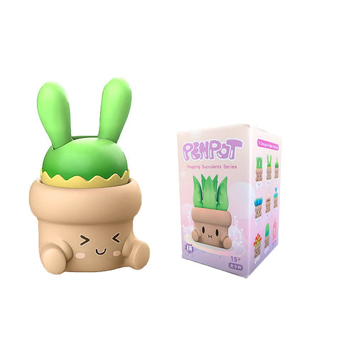 Hugging Succulents Series Blind Box Toys for Girls Cute Figures Action Model Mystery Box Birthday Gift Guess Blind Bag Random Collection Desktop Ornaments?1 Pack?