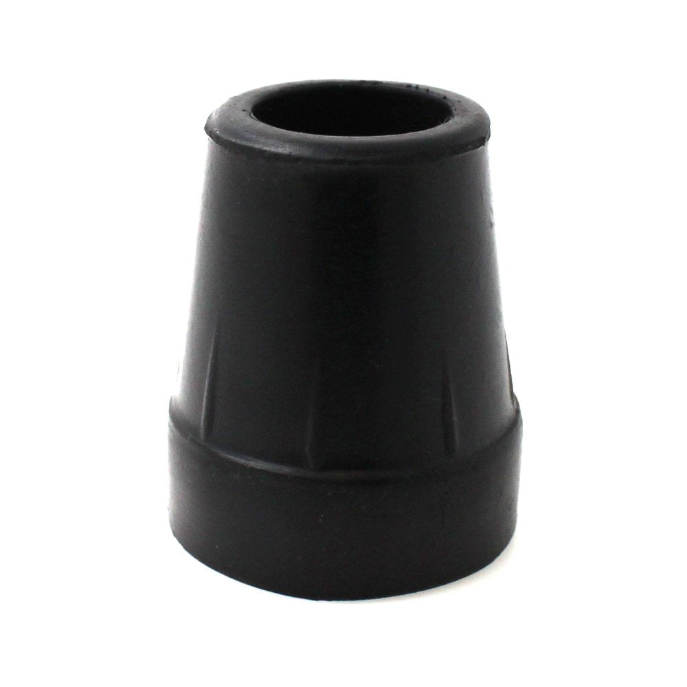 Qty 4X: 19mm 3/4" Black Rubber Ferrules for Walking Sticks and Canes by Lifeswonderful