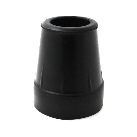 Qty 4X: 19mm 3/4" Black Rubber Ferrules for Walking Sticks and Canes by Lifeswonderful