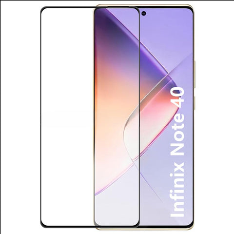 Kepuch Screen Protector Compatible for Infinix Note 40 - Tempered Glass 2 Pack