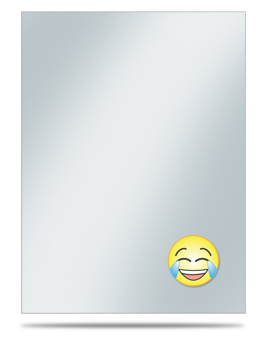"Happy Tears" Emoji Standard Size Printed Deck Protector Covers