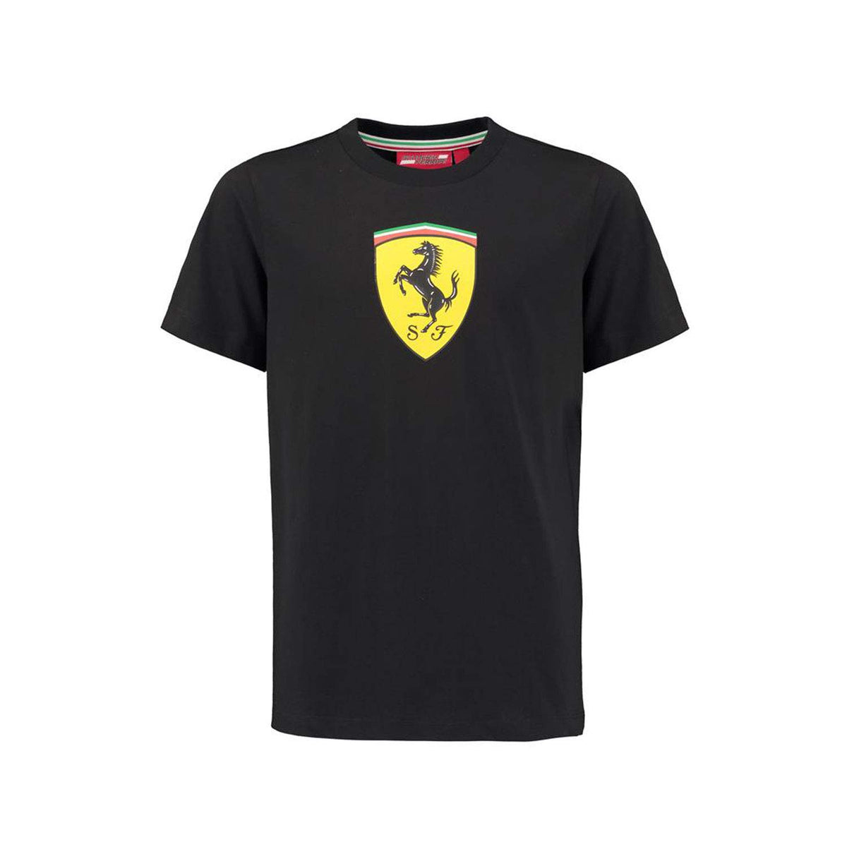 Ferrari Kids Black Shield Tee Shirt (1-2 Years)