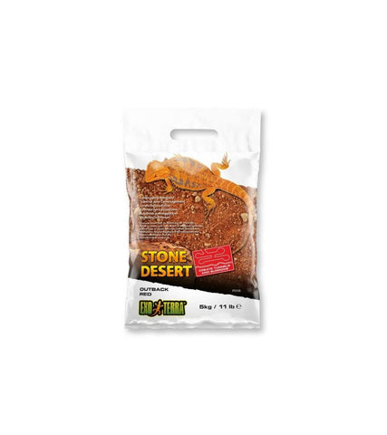 Exo Terra Outback Red Stone Desert Natural Terrarium Substrate 5 KG