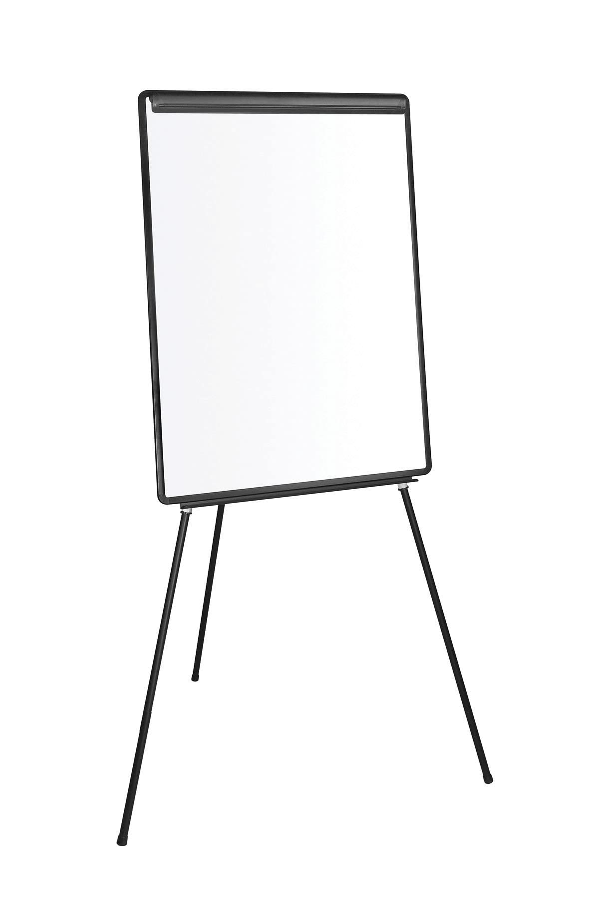 Q-Connect Flipchart Easel A1, 118 x 82.5 x 9.5 cm, 6.2 Kg, Black