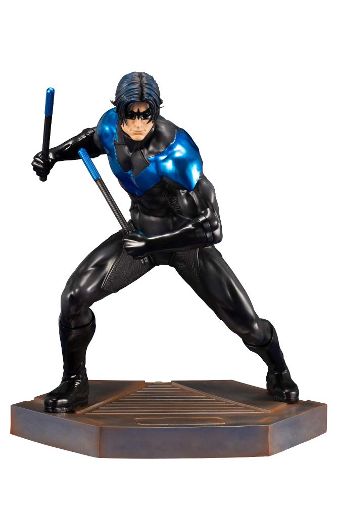Kotobukiya DC Comics: Nightwing Titans Series Artfx Statue, Multicolor