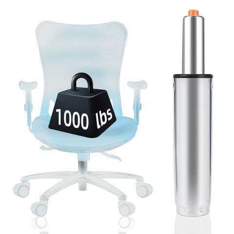 PROFECTUS Office Chair Cylinder Replacement, 5.5 inch Long Extension Stroke Adjust Universal Size Fits Most Office Chair,Heavy Duty Gas Cylinder for Chairs