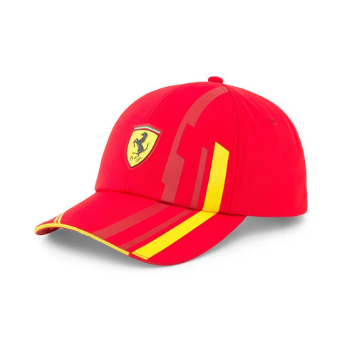 PUMA Scuderia Ferrari - 2023 Special Edition Carlos Sainz Cap - Unisex - Red - Size: Kids, Red