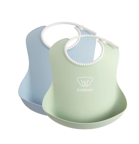 BabyBjÃƒÆ’Ã†â€™Ãƒâ€ Ã¢â‚¬â„¢ÃƒÆ’Ã¢â‚¬Â ÃƒÂ¢Ã¢â€šÂ¬Ã¢â€žÂ¢ÃƒÆ’Ã†â€™ÃƒÂ¢Ã¢â€šÂ¬Ã…Â¡ÃƒÆ’Ã¢â‚¬Å¡Ãƒâ€šÃ‚Â¶rn Baby Bib, 2-pack, Powder green/Powder blue
