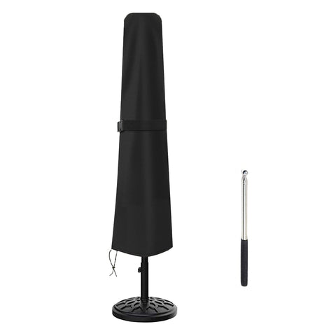 Femuar Umbarlla Cover Waterproof Heavy Duty 600D Oxford Patio Umbrella Cover for 7ft to 10ft Umbrella Covers for Umbrellas Outdoor Garden Umbrellas Parasol Cover with Push Rod