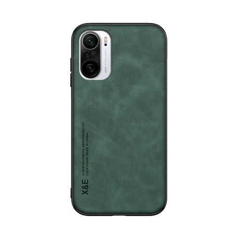 Kepuch Silklike Case for Xiaomi 11i/11X Pro,Redmi K40/K40 Pro,Poco F3 - Cover Bumper Built-in Metal Plate for Xiaomi 11i/11X Pro,Redmi K40/K40 Pro,Poco F3 - Green
