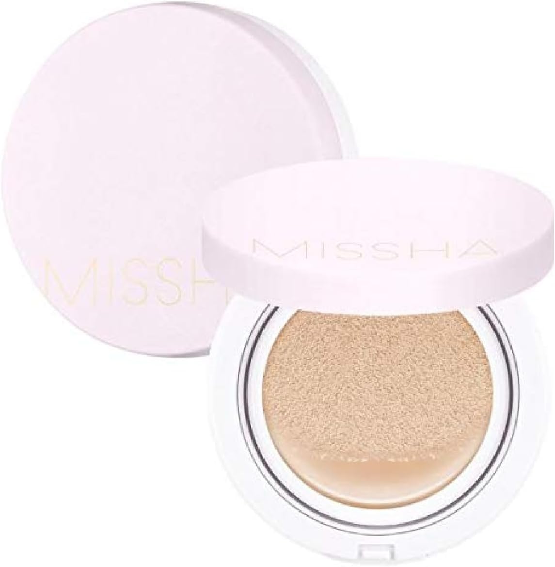 Missha Magic Cushion Cover Lasting Foundation SPF50+/PA+++, #21 Light Beige 15 g, 8809581449282