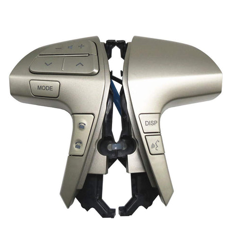 Steering Pad Multifunction Audio Switch 84250-06160 for Toyota Camry Corolla Hilux (Gold)