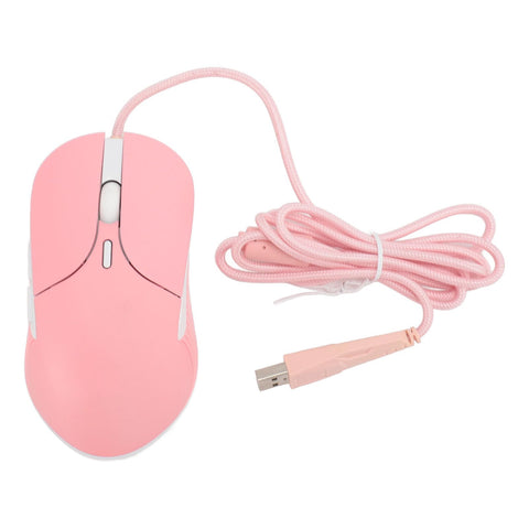 ciciglow Wired Gaming Mouse, 6 Buttons USB Game Mouse Adjustable DPI, RGB Backlighting, Ergonomic Design, Plug and Play, for PC Laptop