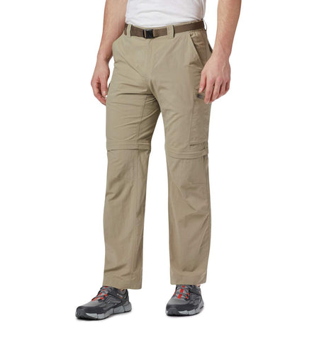 Columbia Men's Silver Ridge Convertible Pant, UPF 50 Sun Protection, Tusk, 42x36