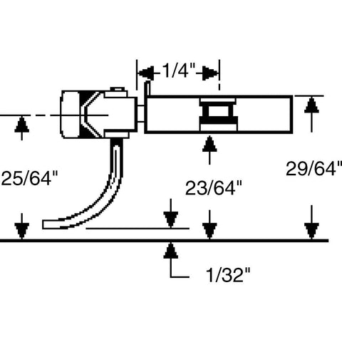 Kadee HO Scale Multi-Purpose Coupler, 1/4" Center (2pr)