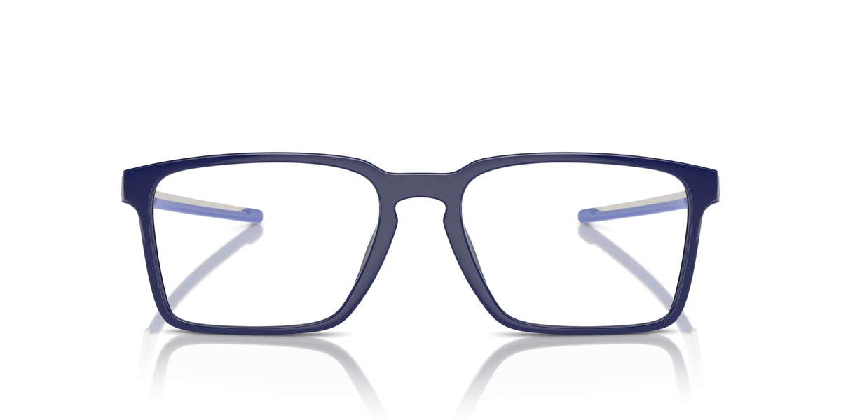 Scuderia Ferrari Men's FZ8005U Rectangular Prescription Eyewear Frames, Blue/Demo Lens, 56 mm