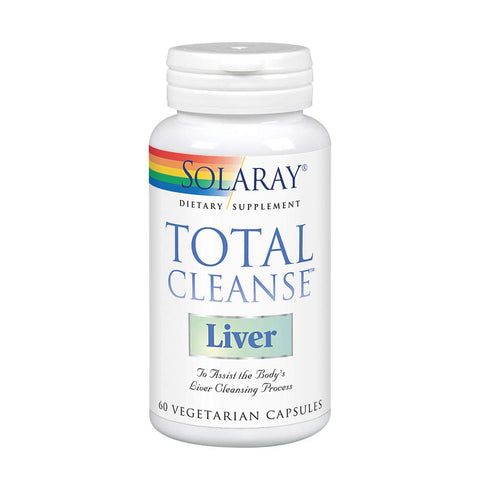 SOLARAY Total Cleanse Liver | Milk Thistle, Dandelion & More for Healthy Cleansing Support | 60 Count (Pack of 1)