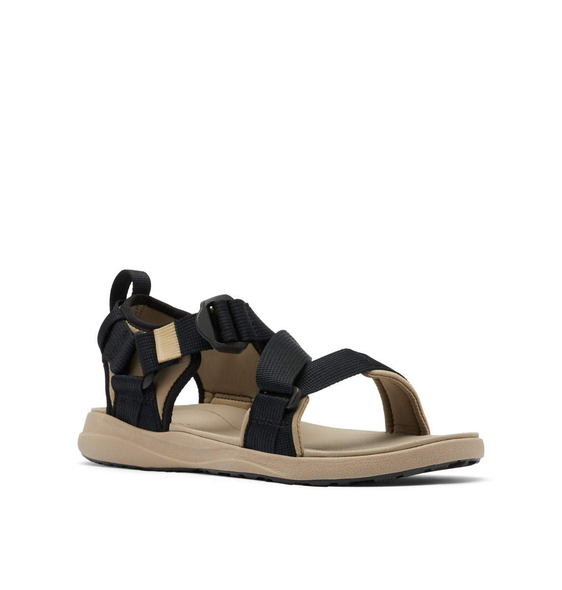 Columbia MenÃ¢â‚¬â„¢s Sandal, All Terrain, Velcro Straps, Khaki Ii/Black, 13