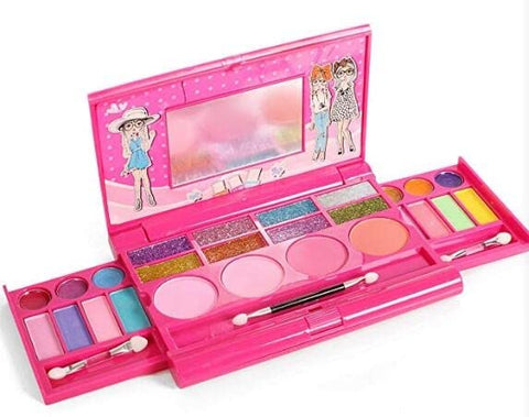 Ampersand Shops Kids All in One Princess Girl's Deluxe Makeup Palette with Mirror