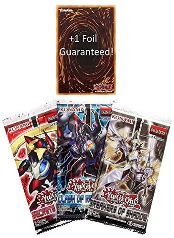 Yu-Gi-Oh! TCG: Blister Pack Containing 3 Booster Packs and A Guaranteed Foil Card