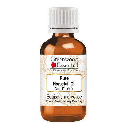 Greenwood Essential Pure Horsetail Oil (Equisetum arvense) Cold Pressed Natural Therapeutic Grade 30ml (1 oz)