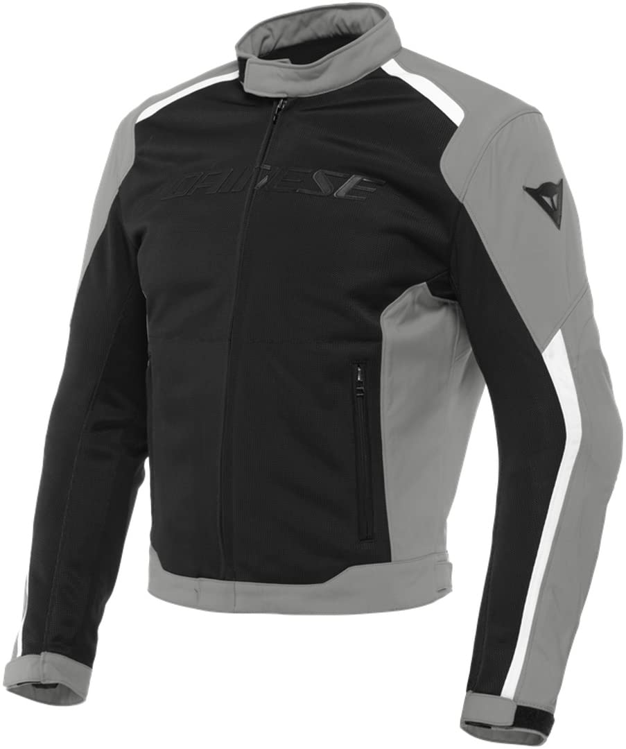 Dainese Hydraflux 2 Air D-Dry Jacket, Waterproof Motorcycle Jacket, Men, Black/Charcoal-Gray, 48